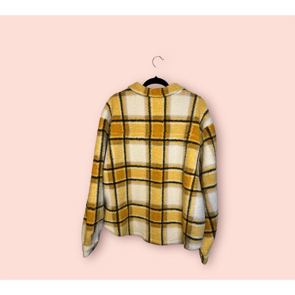 Bandier Sherpa Jacket Women's Plus XXL Yellow Sincerely Jules X Aspen Sherpa B2 - Picture 4 of 12
